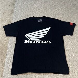 Honda Men’s Graphic T-Shirt – Size L – Black – Factory Effex